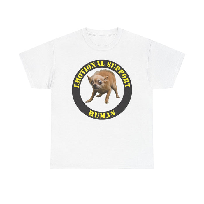 Emotional Support Human T-Shirt — Funny Dog Meme Tee