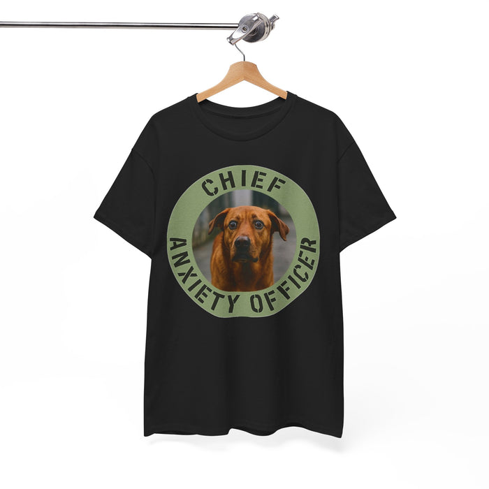 Chief Anxiety Officer Dog T-Shirt