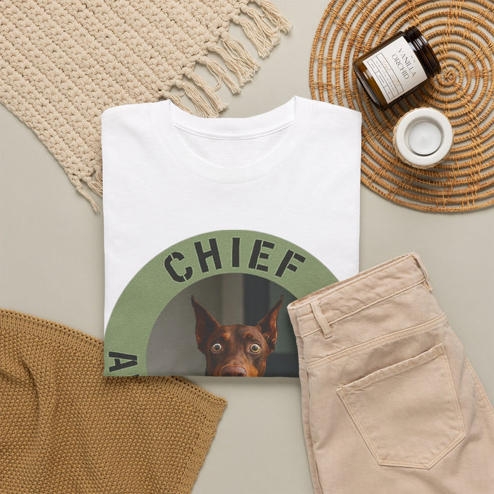 Chief Anxiety Officer T-Shirt — Funny Dog Graphic Tee