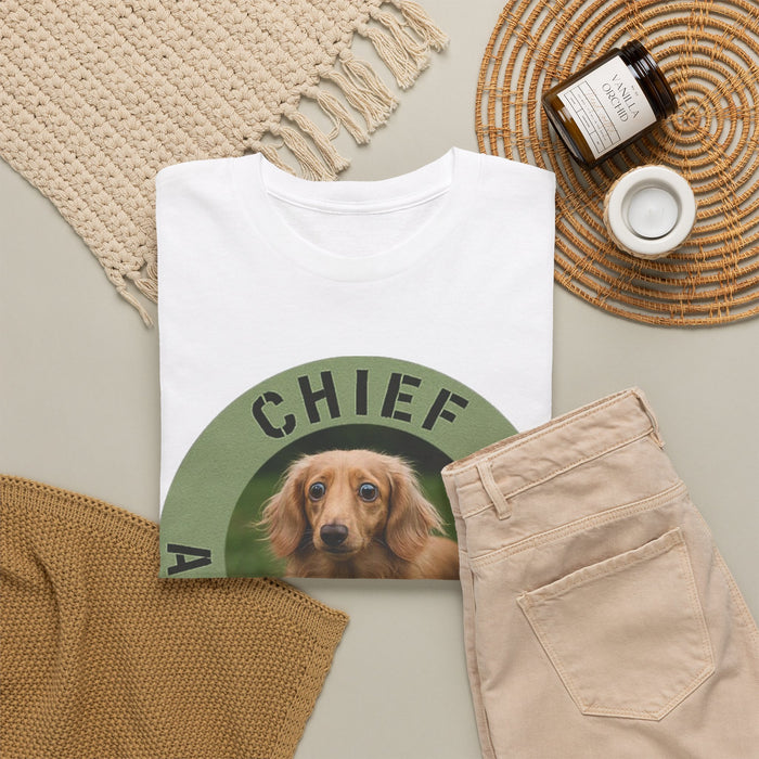 Chief Anxiety Officer T-Shirt — Funny Dog Rescue Tee for Dog Lovers