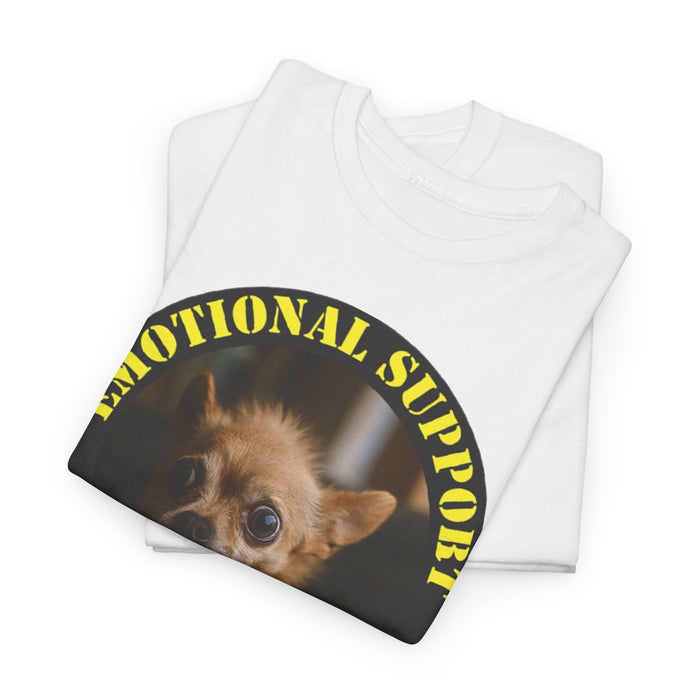 Emotional Support Human T-Shirt — Cute Chihuahua Pet Therapy Tee