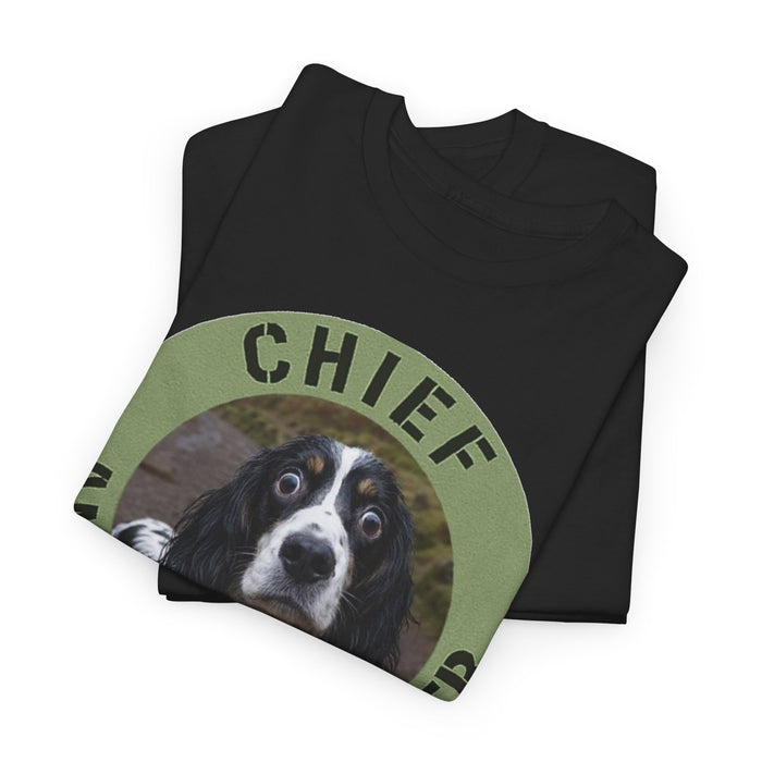 Spaniel Chief Anxiety Officer Dog T-Shirt – Funny Pet Lover Tee