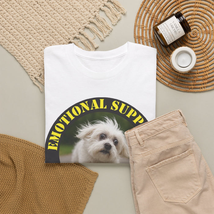 Emotional Support Human T‑Shirt - Cute Puppy Graphic Tee