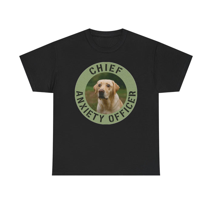 Chief Anxiety Officer T-Shirt — Funny Dog Graphic Tee