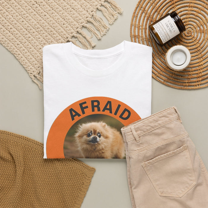 Afraid But Trying Pomeranian Tee