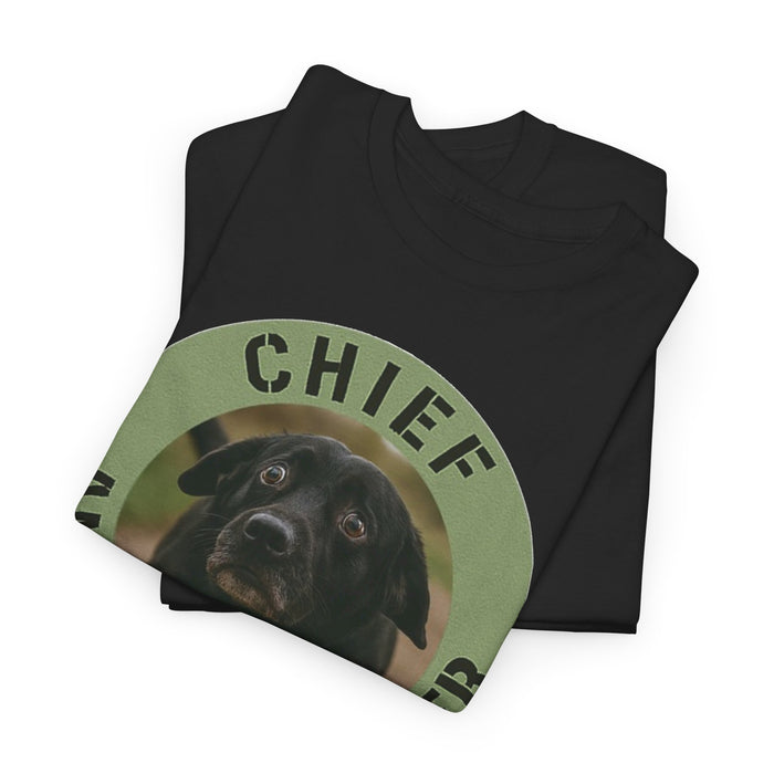 Chief Anxiety Officer T‑Shirt — Funny Dog Graphic Tee for Anxious Dog Lovers