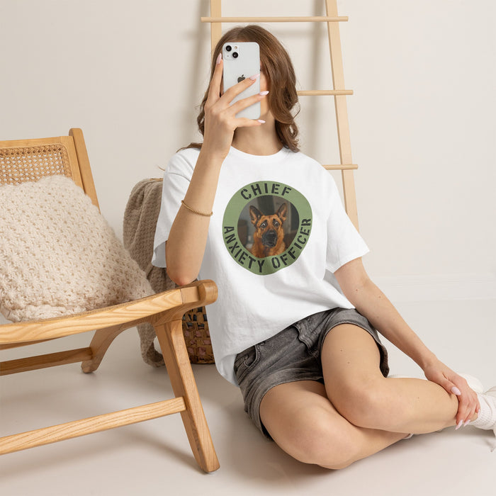 Chief Anxiety Officer Dog T-Shirt