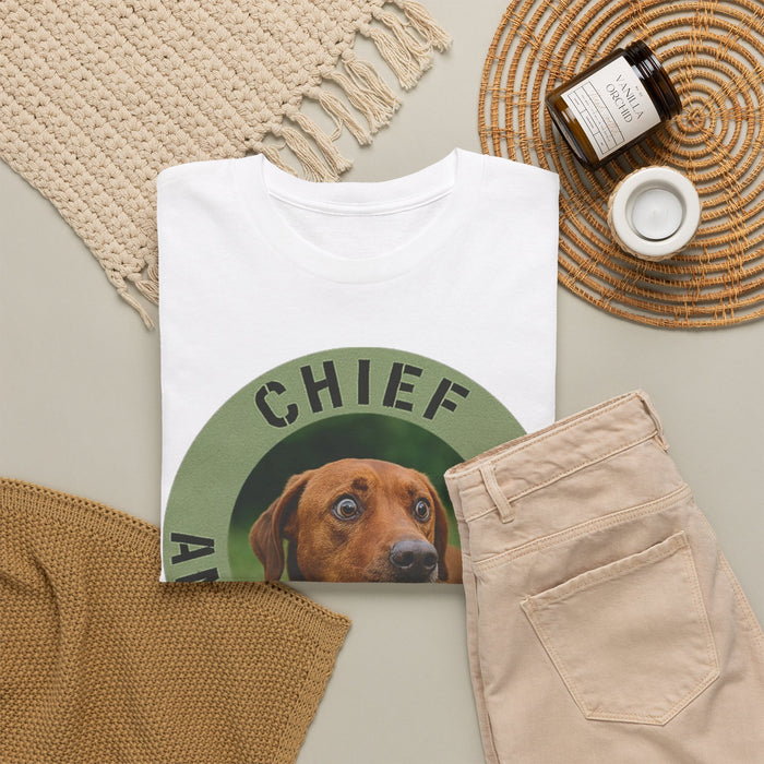 Chief Anxiety Officer Dog T‑Shirt — Funny Pet Lover Tee