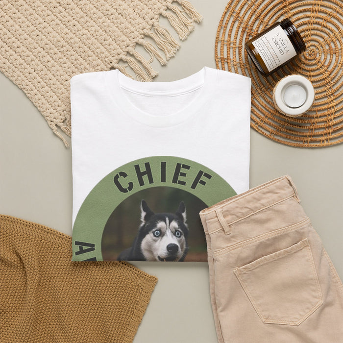 Chief Anxiety Officer T‑Shirt — Funny Dog Graphic Tee for Pet Lovers
