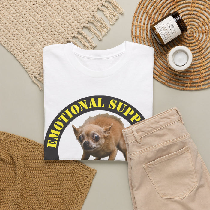 Emotional Support Human T-Shirt — Funny Dog Meme Tee