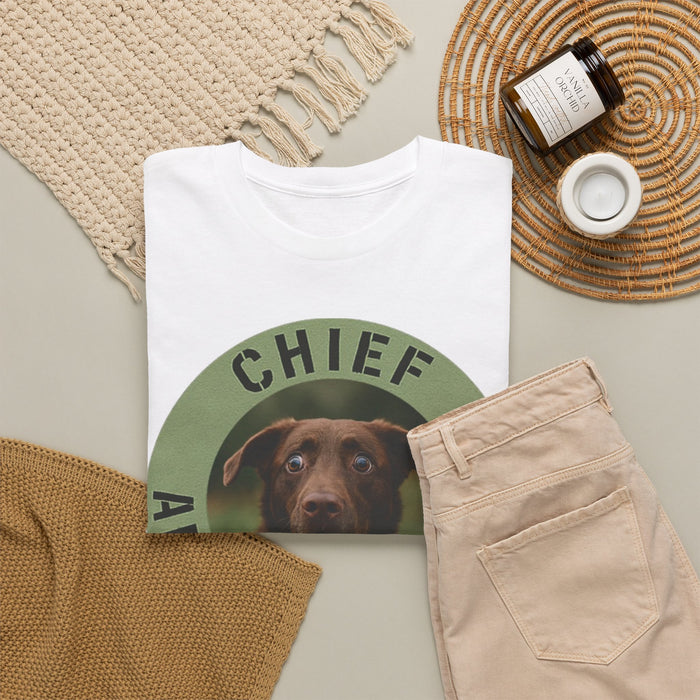Chief Anxiety Officer T-Shirt — Funny Dog Graphic Tee