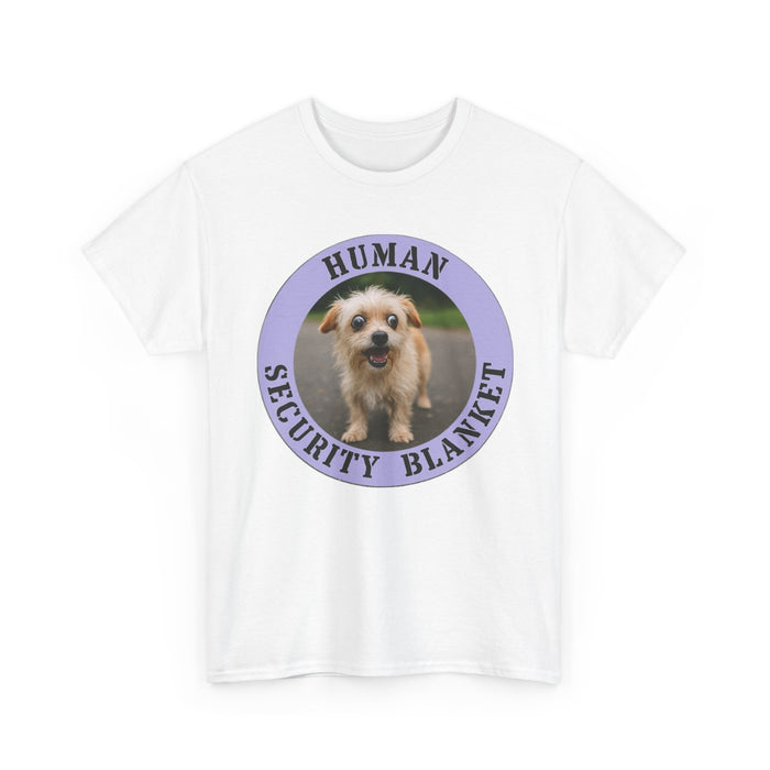Dog 'Human Security Blanket' T-Shirt — Cute Puppy Graphic Tee