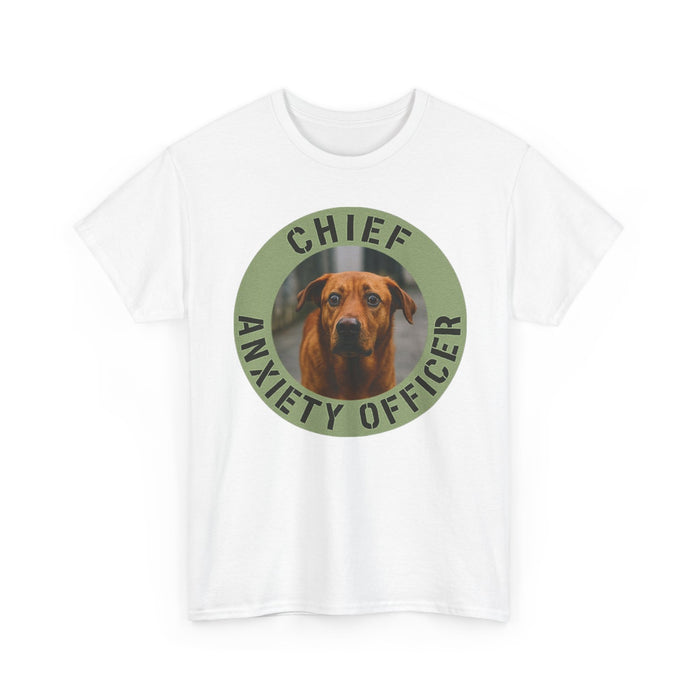 Chief Anxiety Officer Dog T-Shirt