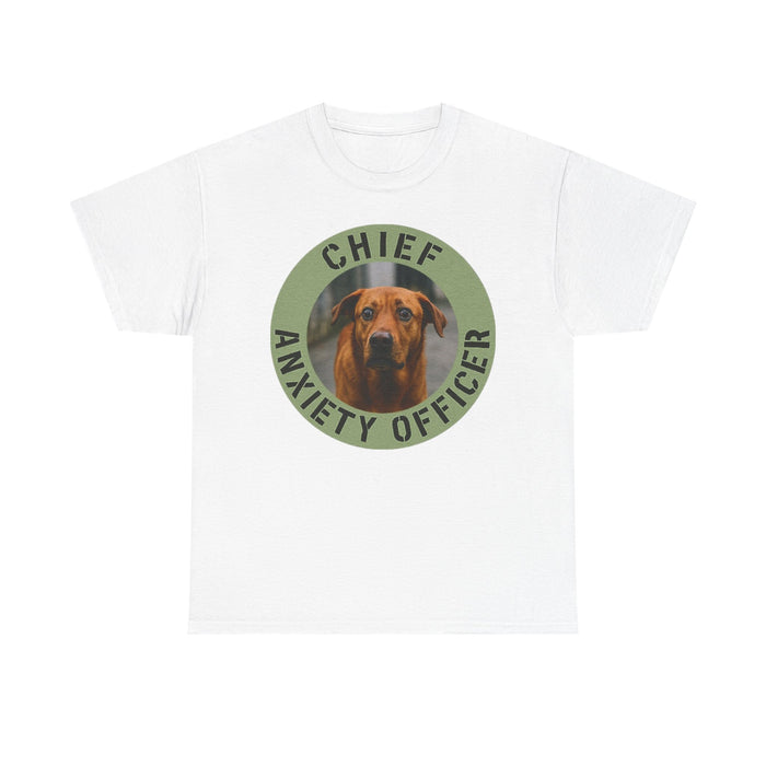 Chief Anxiety Officer Dog T-Shirt