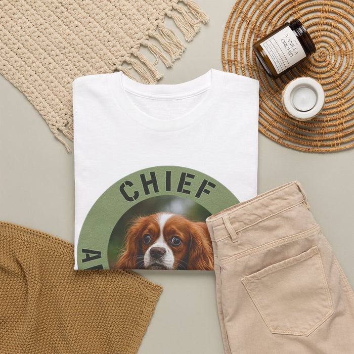 Chief Anxiety Officer T-Shirt – Funny Dog Graphic Tee