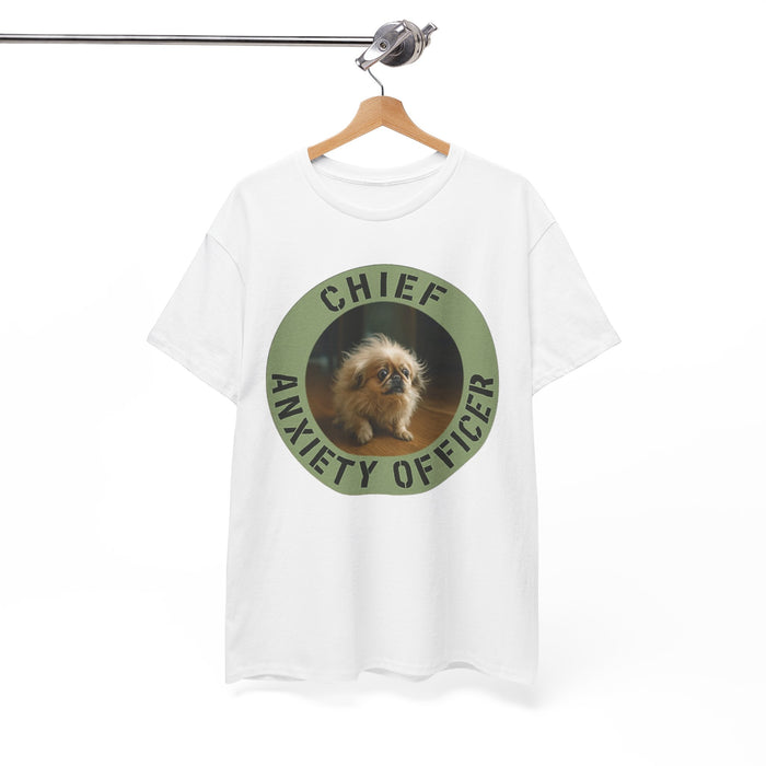 Chief Anxiety Officer T-Shirt — Funny Pet Anxiety Tee
