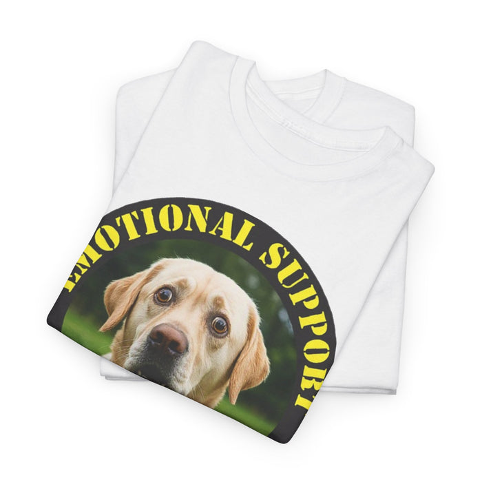 Emotional Support Human T-Shirt — Funny Labrador Pet Lover Tee