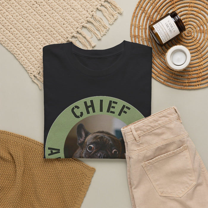 Chief Anxiety Officer T-Shirt — Funny Dog Graphic Tee