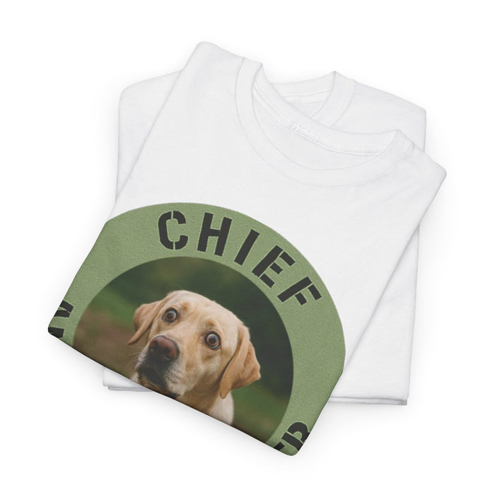 Chief Anxiety Officer T-Shirt — Funny Dog Graphic Tee