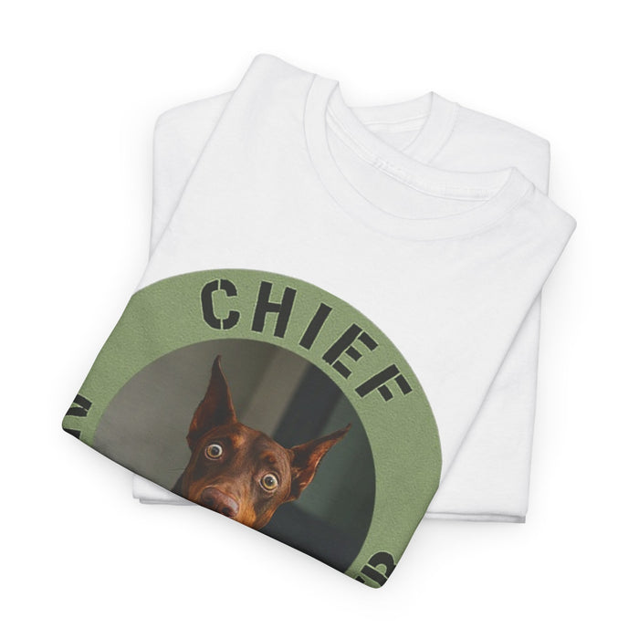 Chief Anxiety Officer T-Shirt — Funny Dog Graphic Tee