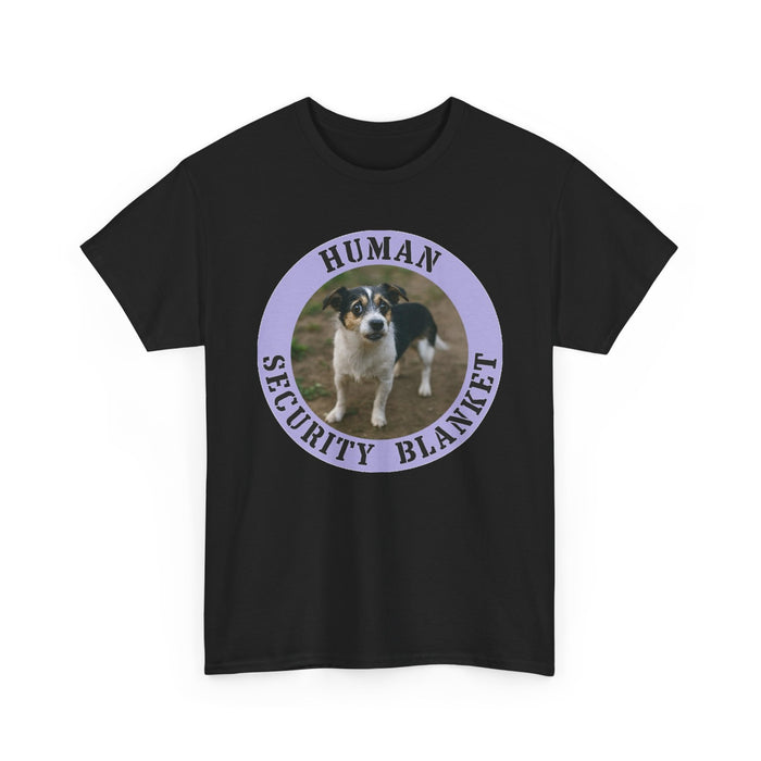 T-Shirt — "Human Security Blanket" Cute Puppy Graphic Tee