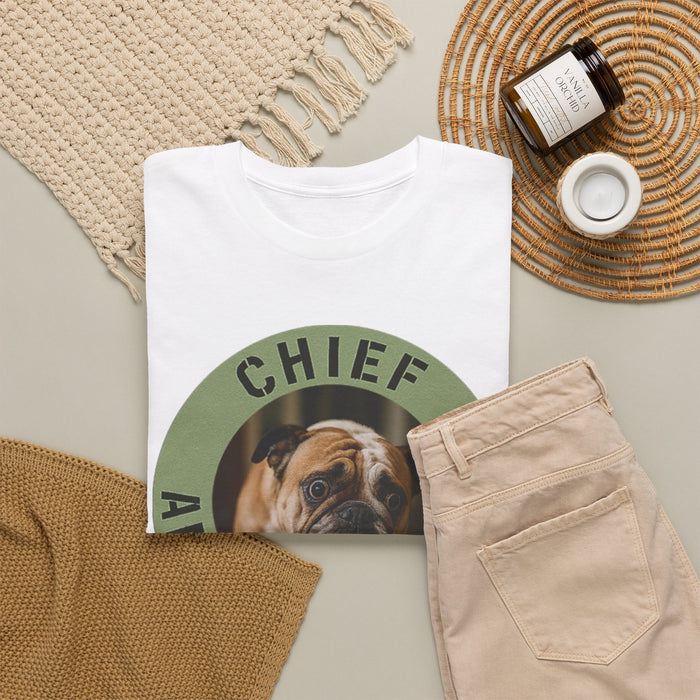 Chief Anxiety Officer T-Shirt — Funny Dog Graphic Tee