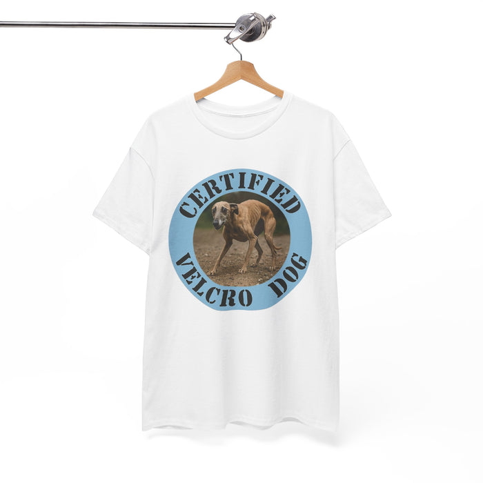 Certified Velcro Dog Tee — Funny Dog Lover T-Shirt