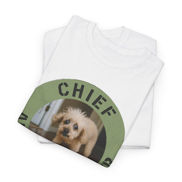 Chief Anxiety Officer Tee — Funny Dog Rescue Pet Lover T-Shirt