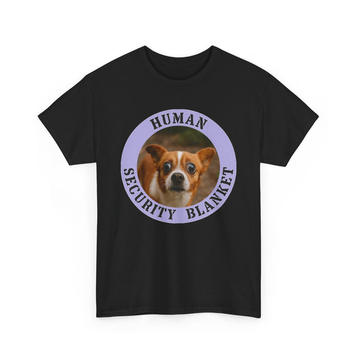 Dog 'Human Security Blanket' T-Shirt — Cute Pet Graphic Tee