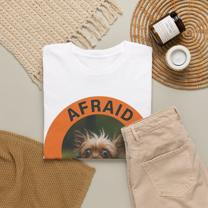 Afraid But Trying Dog Tee