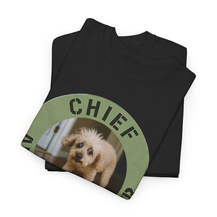 Chief Anxiety Officer Tee — Funny Dog Rescue Pet Lover T-Shirt