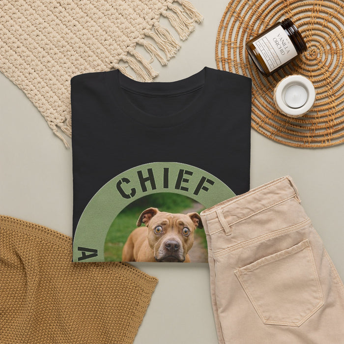 Chief Anxiety Officer T-Shirt — Funny Dog Graphic Tee