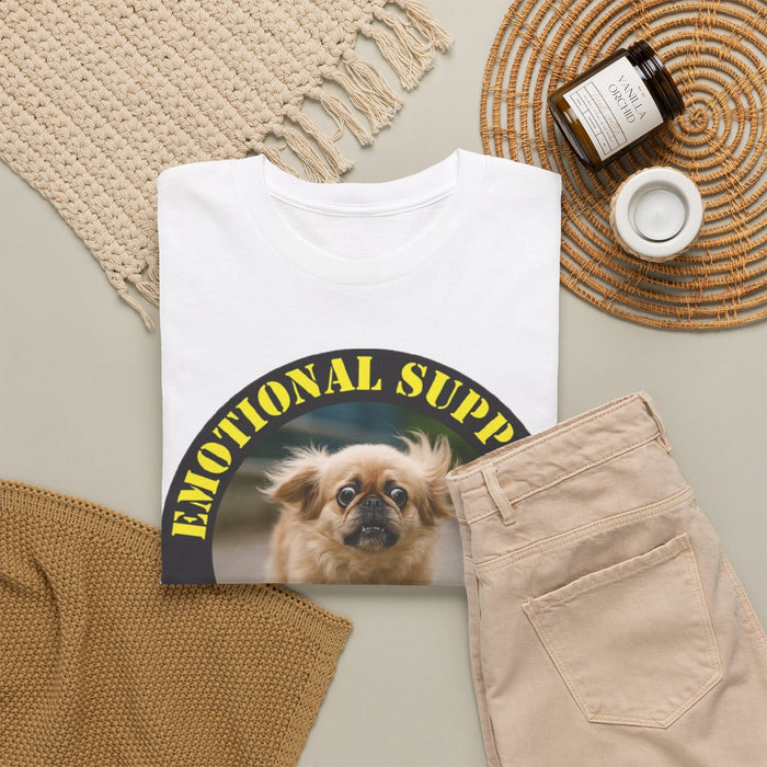 Emotional Support Human T-Shirt — Funny Rescue Dog Tee for Pet Lovers