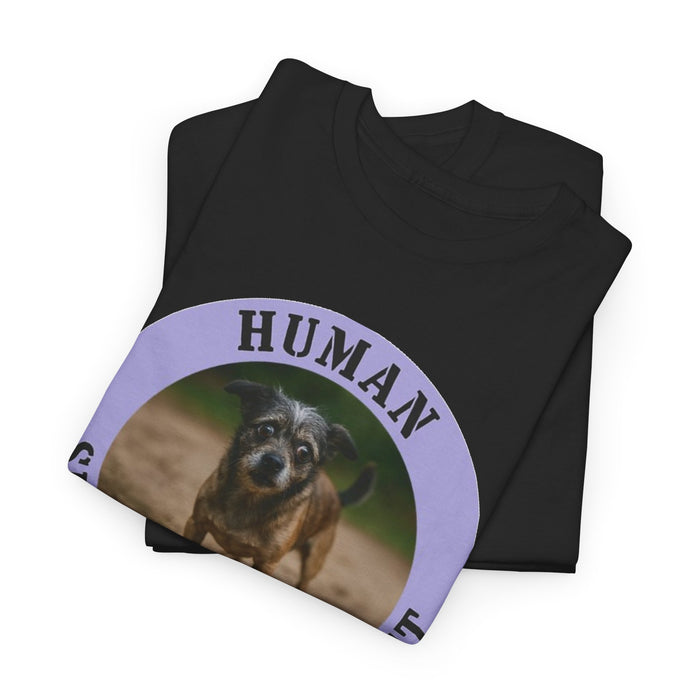 Dog "Human Security Blanket" Tee — Funny Pet Lover T-Shirt