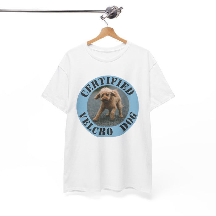 Certified Velcro Dog T-Shirt — Cute Funny Puppy Graphic Tee