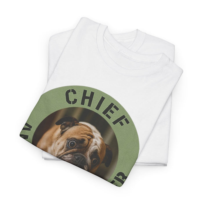 Chief Anxiety Officer T-Shirt — Funny Dog Graphic Tee
