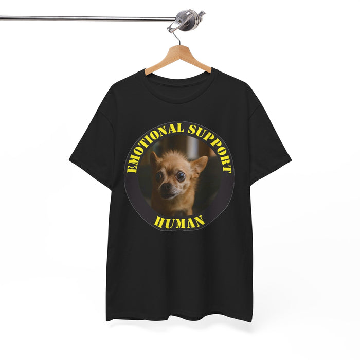 Emotional Support Human T-Shirt — Cute Chihuahua Pet Therapy Tee