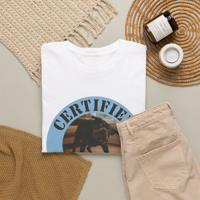Certified Velcro Dog T-Shirt — Funny Dog Lover Tee