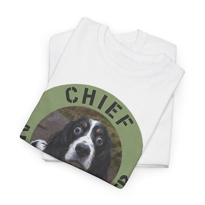 Spaniel Chief Anxiety Officer Dog T-Shirt – Funny Pet Lover Tee