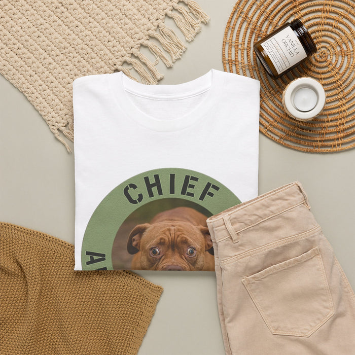 Chief Anxiety Officer Dog T-Shirt – Funny Pet Lover Tee