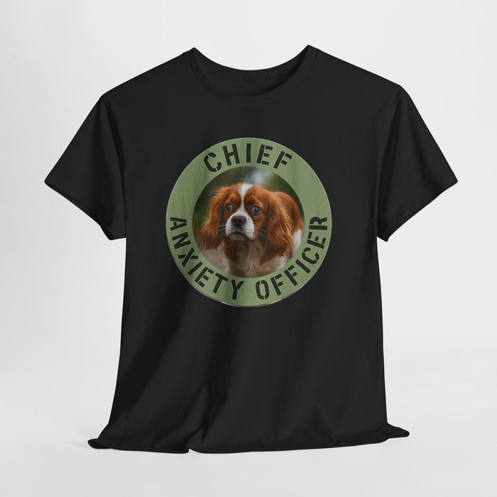 Chief Anxiety Officer T-Shirt – Funny Dog Graphic Tee