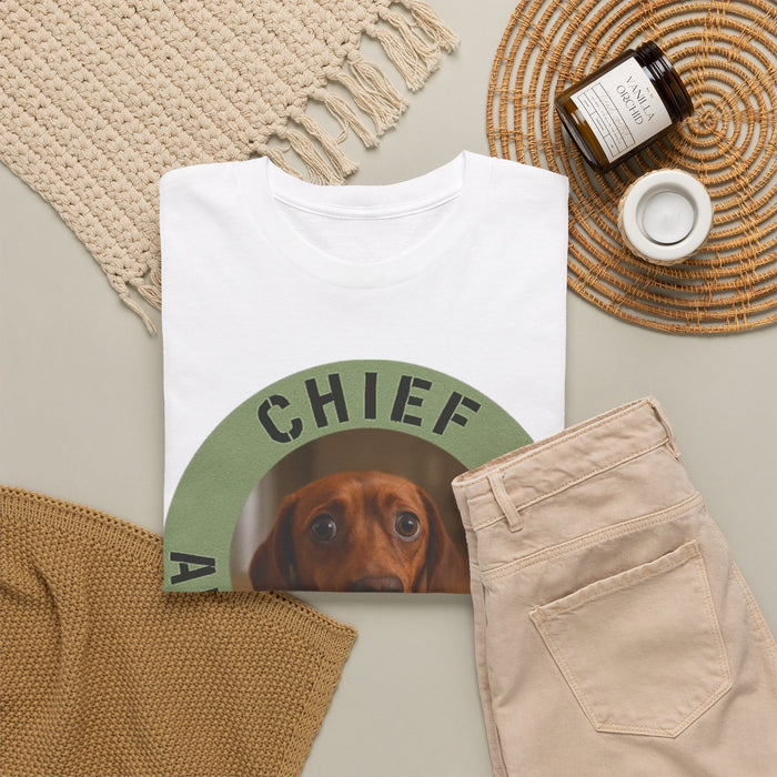 Chief Anxiety Officer T-Shirt — Funny Dog Graphic Tee