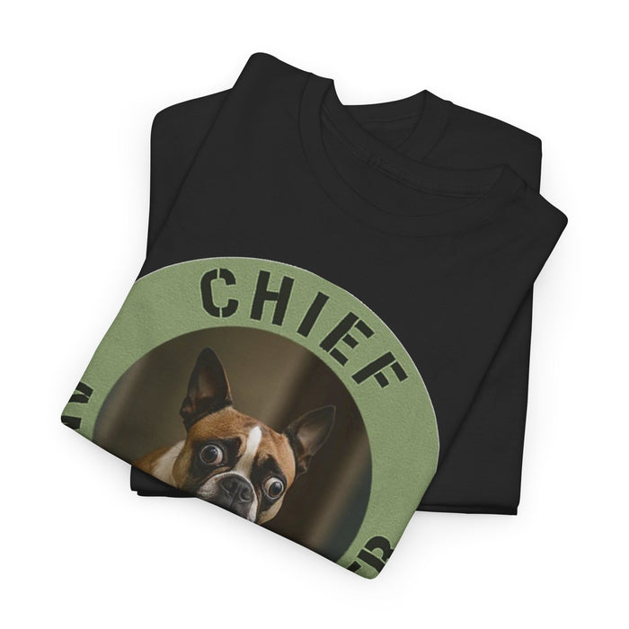 Chief Anxiety Officer T-Shirt - Funny Dog Owner Tee