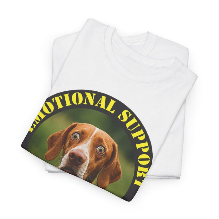 Dog Emotional Support Human T‑Shirt — Funny Pet Lover Tee