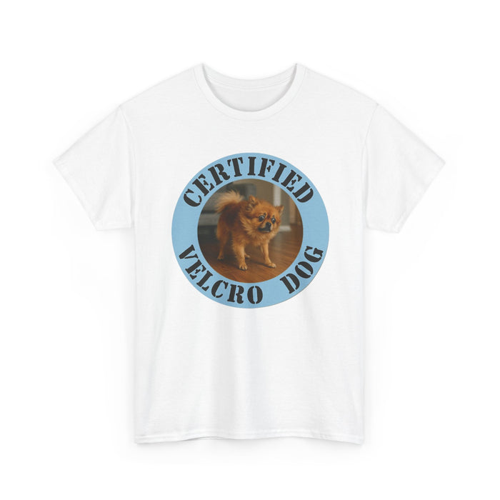 Certified Velcro Dog T‑Shirt – Funny Pet Lover Tee