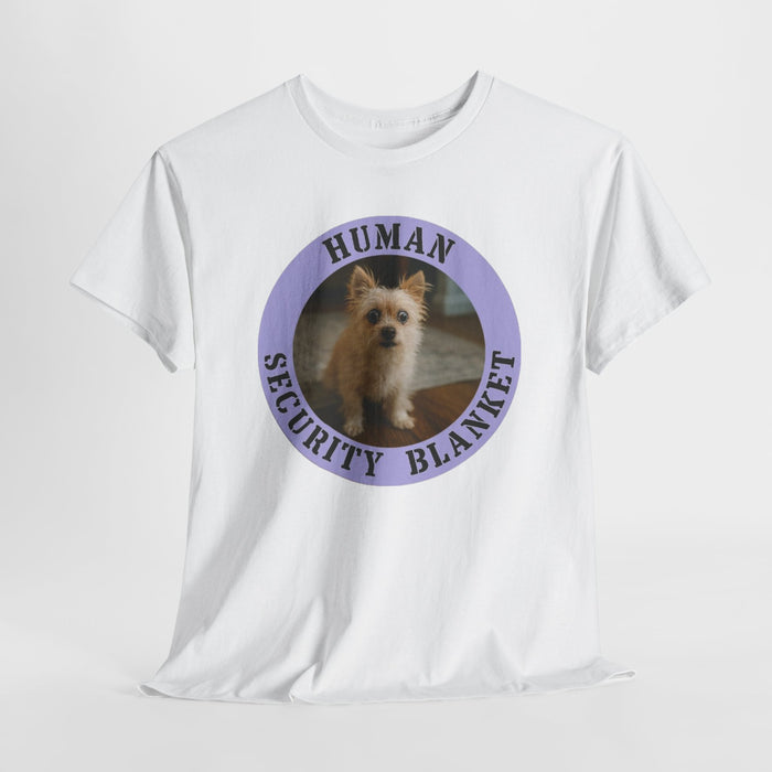 T-Shirt — 'Human Security Blanket' Puppy Graphic Tee