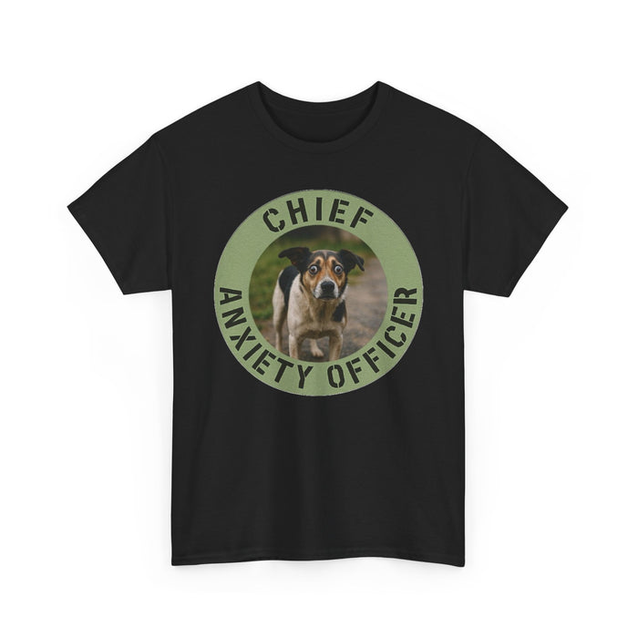 Chief Anxiety Officer Dog T-Shirt