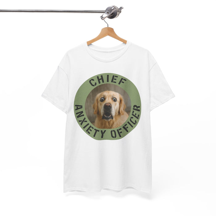 Chief Anxiety Officer Dog T-Shirt