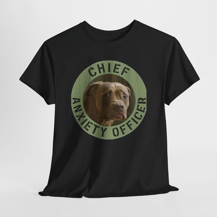 Chief Anxiety Officer Dog T-Shirt