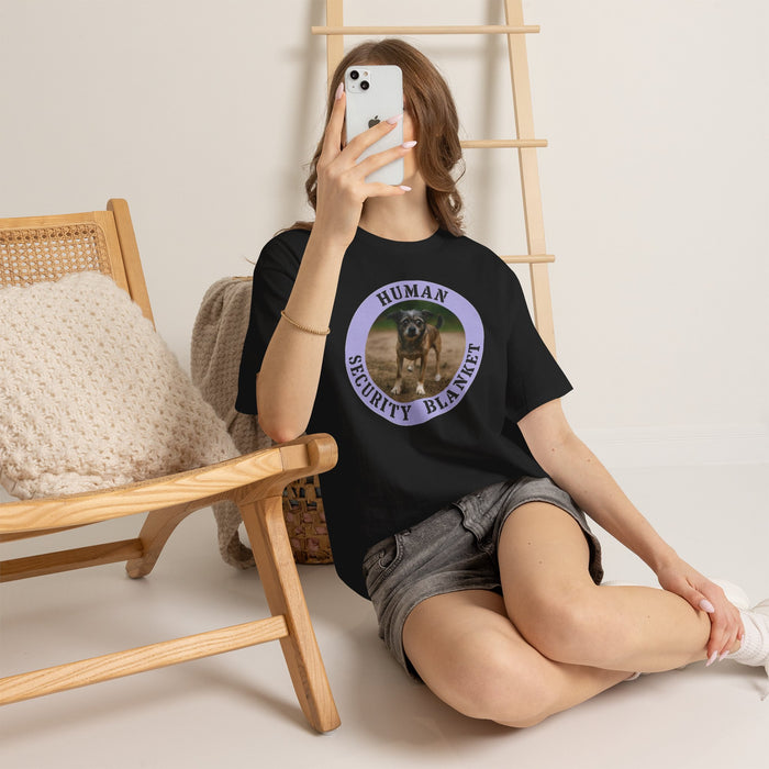 Dog "Human Security Blanket" Tee — Funny Pet Lover T-Shirt